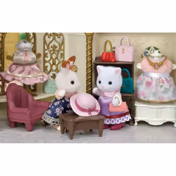 Sylvanian Families La valisette de mode et grande sœur chat persan - Vue supplémentaire 6