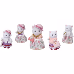 Sylvanian Families La valisette de mode et grande sœur chat persan - Vue supplémentaire 7