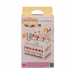 Sylvanian Families Le lit de bébé et mobile