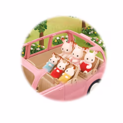 Sylvanian Families Le monospace rose et set de pique-nique - Vue supplémentaire 15