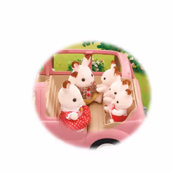 Sylvanian Families Le monospace rose et set de pique-nique - Vue supplémentaire 16