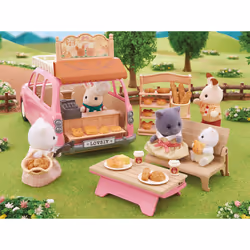 Sylvanian Families Le monospace rose et set de pique-nique - Vue supplémentaire 17