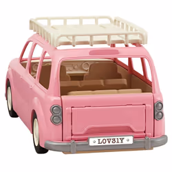 Sylvanian Families Le monospace rose et set de pique-nique - Vue supplémentaire 5