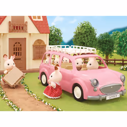Sylvanian Families Le monospace rose et set de pique-nique - Vue supplémentaire 6