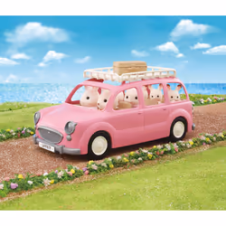 Sylvanian Families Le monospace rose et set de pique-nique - Vue supplémentaire 7