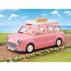 Sylvanian Families Le monospace rose et set de pique-nique - Vue supplémentaire 8