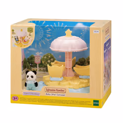 Sylvanian Families Le carrousel étoilé, 3 an(s), Garçon/Fille, 270 g, Multicolore