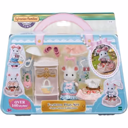 Sylvanian Families La valisette de mode et grande sœur souris marshmallow, 3 an(s), Garçon/Fille, 71 g, Multicolore