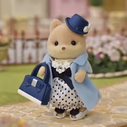 Sylvanian Families La valisette de mode et grande sœur chien caramel - Vue supplémentaire 10
