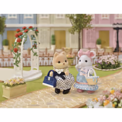 Sylvanian Families La valisette de mode et grande sœur chien caramel - Vue supplémentaire 9