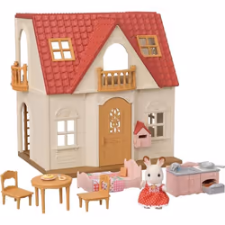 Sylvanian Families Le cosy cottage du village, 3 an(s), Multicolore
