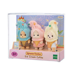 Sylvanian Families Le trio des bébés en costumes de crèmes glacées