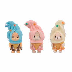 Sylvanian Families Le trio des bébés en costumes de crèmes glacées