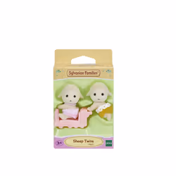 Sylvanian Families Les jumeaux mouton, 3 an(s), Multicolore, Polyvinyl chloride (PVC)