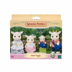 Sylvanian Families La famille Chèvre, 3 an(s), Multicolore, Polyvinyl chloride (PVC)