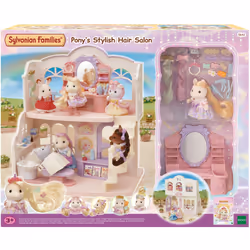 Sylvanian Families Le salon de coiffure des poneys