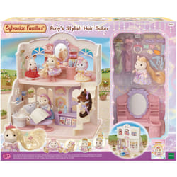Sylvanian Families Le salon de coiffure des poneys