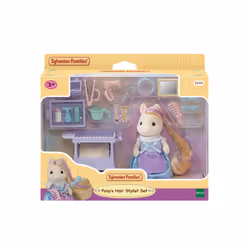 Sylvanian Families La maman poney et son kit de coiffure, 3 an(s), Multicolore, Polyvinyl chloride (PVC)