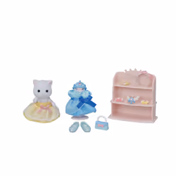 Sylvanian Families La fille chat persan et sa panoplie de princesse