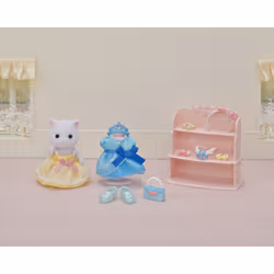 Sylvanian Families La fille chat persan et sa panoplie de princesse - Vue supplémentaire 9