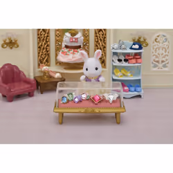 Sylvanian Families La valisette de mode et grande sœur lapin neige - Vue supplémentaire 9
