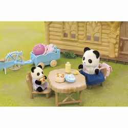 Sylvanian Families La fille panda, son vélo et sa remorque - Vue supplémentaire 8