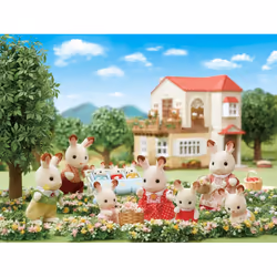 Sylvanian Families La famille Lapin Chocolat