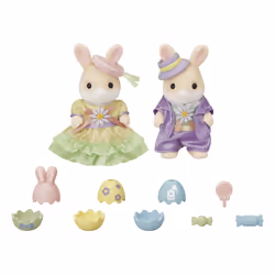 Sylvanian Families La chasse aux œufs des frères et sœurs Lapin Marguerite - Vue supplémentaire 4