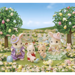 Sylvanian Families La chasse aux œufs des frères et sœurs Lapin Marguerite - Vue supplémentaire 6