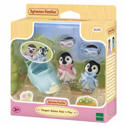 Sylvanian Families Les jumeaux Pingouin, 3 an(s), Multicolore