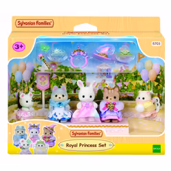 Sylvanian Families La parade des bébés en costumes de princesse, 3 an(s), Multicolore