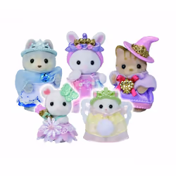 Sylvanian Families La parade des bébés en costumes de princesse - Vue supplémentaire 5