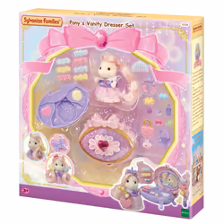 Sylvanian Families La coiffeuse de la fille Poney, 3 an(s), Multicolore