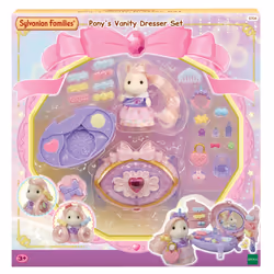 Sylvanian Families La coiffeuse de la fille Poney