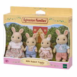 Sylvanian Families La famille Lapin Crème