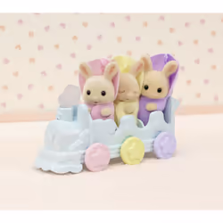 Sylvanian Families Les triplés Lapin Crème et accessoires de bain - Vue supplémentaire 11