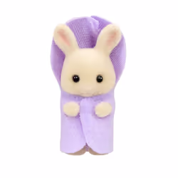 Sylvanian Families Les triplés Lapin Crème et accessoires de bain - Vue supplémentaire 6