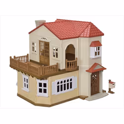 Sylvanian Families La grande maison éclairée et sa pièce secrète