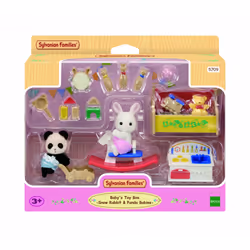 Sylvanian Families Le coffre à jouets des bébés, 3 an(s), Multicolore, Polyvinyl chloride (PVC)