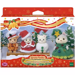 Sylvanian Families Le coffret de Noël, 3 an(s), Multicolore, Polyvinyl chloride (PVC)