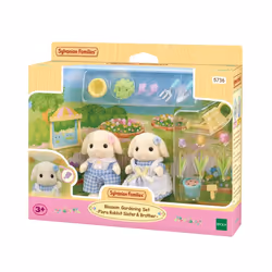Sylvanian Families Le frère et la sœur Lapin Bélier, 3 an(s), Multicolore, Polyvinyl chloride (PVC)