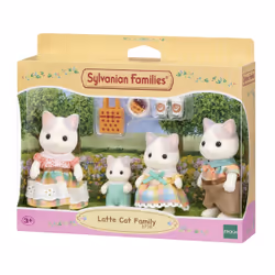 Sylvanian Families La famille Chat Latté