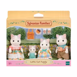 Sylvanian Families La famille Chat Latté