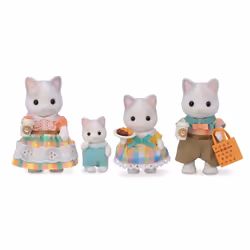 Sylvanian Families La famille Chat Latté