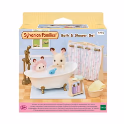 Sylvanian Families Le set baignoire et douche - Vue supplémentaire 5