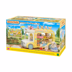 Sylvanian Families Le bus et sa cour de récréation