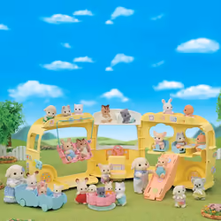 Sylvanian Families Le bus et sa cour de récréation - Vue supplémentaire 4