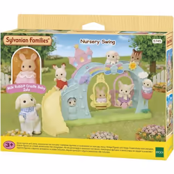 Sylvanian Families L'aire de jeu des bébés, Pivotant, 3 an(s), Multicolore, Plastique
