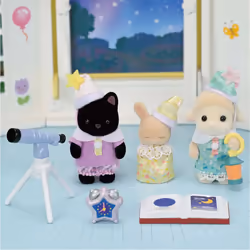 Sylvanian Families Le trio des bébés pyjama party - Vue supplémentaire 6