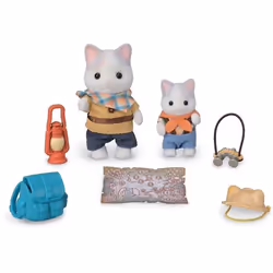 Sylvanian Families Le duo d'explorateurs, 3 an(s), 77 mm, 40 g, Multicolore